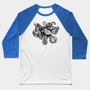 Octopus Baseball T-Shirt